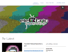 Tablet Screenshot of electricgrandmother.com